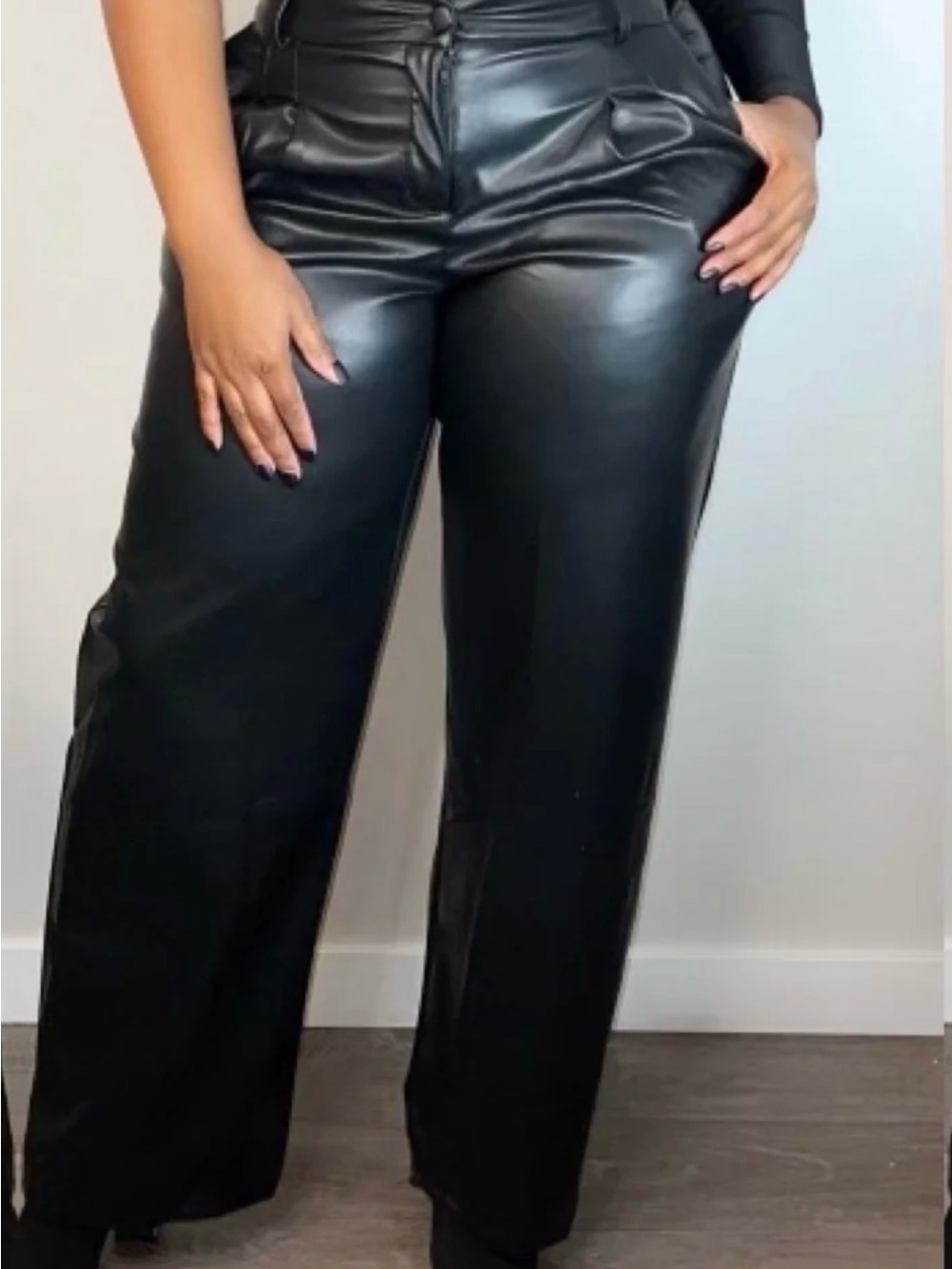 Faux Leather Pant